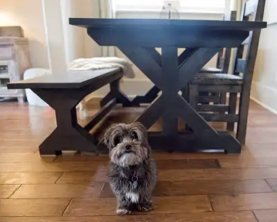 Rustic Handcrafted Harvest Farm Tables - Custom size & colors, View more