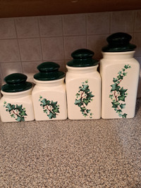 IVY CANISTERS! - ONLY $20.00!!!