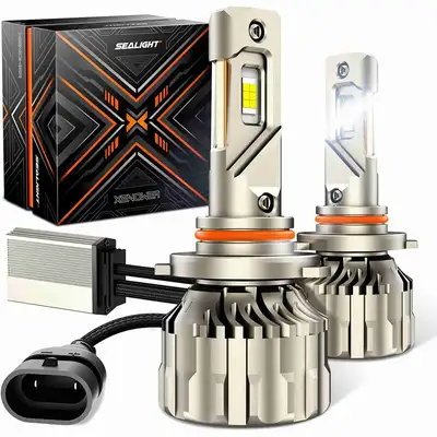 SEALIGHT X4 9005/HB3 110W 6500K White IP68 LED Headlight Bulbs, View more