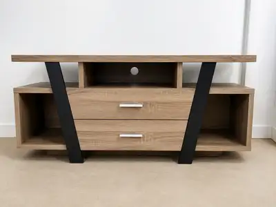 New Modern Entertainment Stand with Drawers, View more