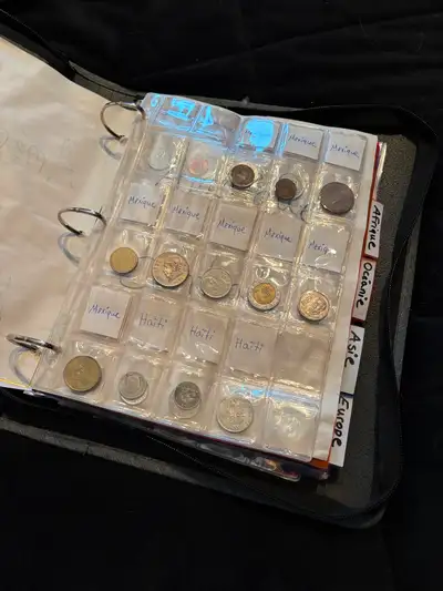 Environ 250 monnaies du monde à vendre. Écrivez-moi !!, View more