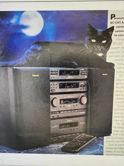 Panasonic stereo system vintage japan, View more