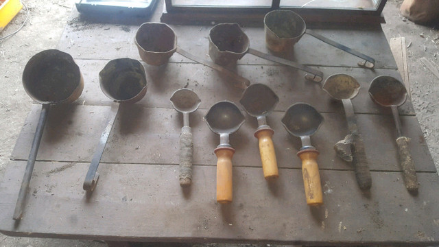 Antique Blacksmith Lead Smelting/Melting Tools  in Hand Tools in Edmonton