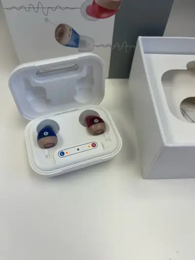 These are Jinghao hearing aids, offering pure and clear voice amplification with light and comfortab...