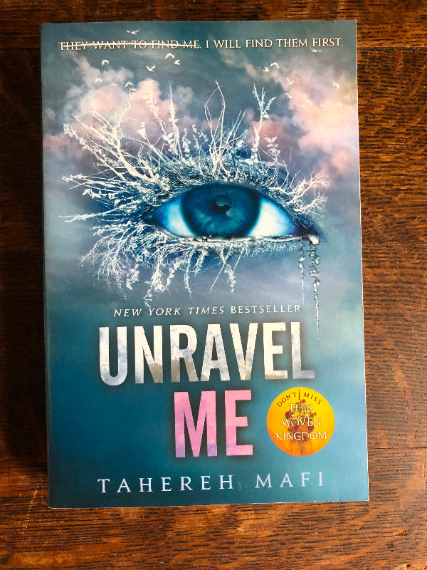 Unravel Me by Tahereh Mafi in Children & Young Adult in Winnipeg