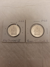 Canada 2023 Fifty Cents -2 coins