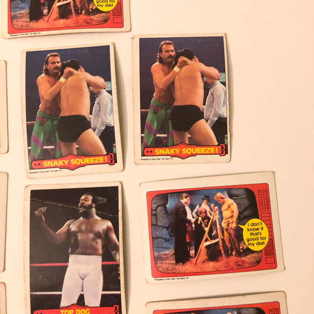 1985 WWF O Pee Chee Wrestling Cards Lot of 15 in Arts & Collectibles in City of Toronto - Image 4