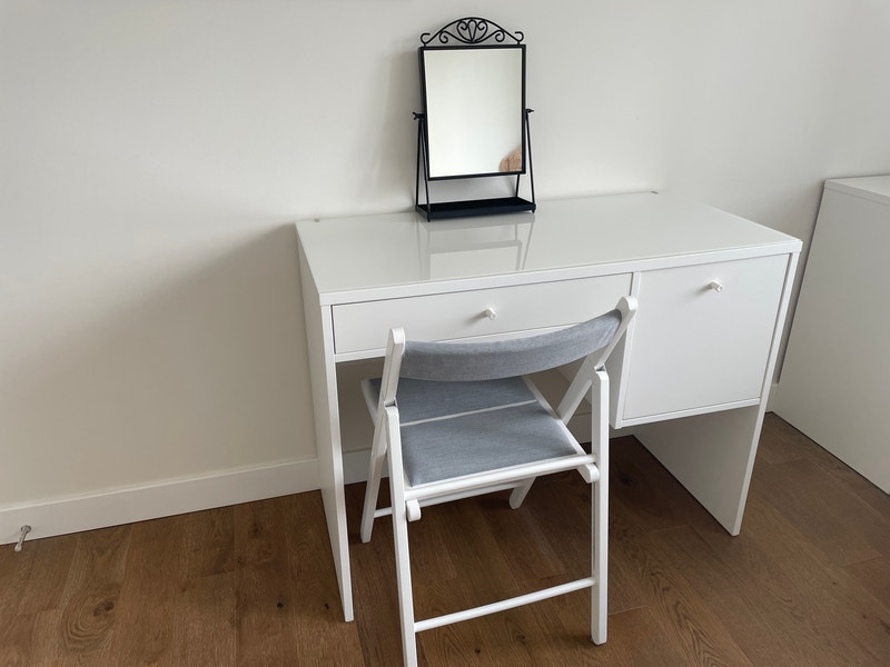 IKEA Dressing table with chair and mirror! Dressers & Wardrobes