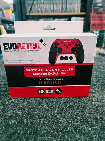 EvoRetro Manette Switch Pro, View more