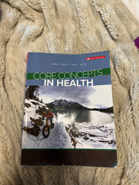 Core Concepts in Health Third Canadian Edition Textbook