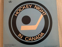 HOCKEY NIGHT IN CANADA VINYL RECORD ALBUM CLASSIC