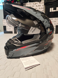 NEW Adult ATV Motocross Helmet w/Dual Visors