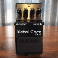 Boss metal core ml 2 guitar pedal
