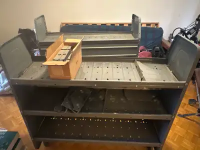 van shelving, View more