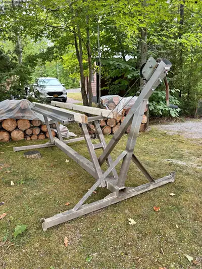 1200 lb capacity, all Aluminum construction, in good working order located at Blue Hawk Lake near Ha...
