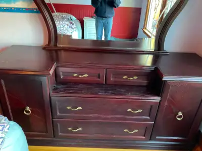 Solid wood dresser, View more