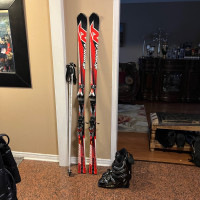 176 titanium  Atomoc ski , boots ( poles ) 