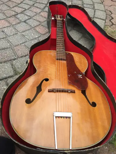 SS Stewart archtop guitar, View more