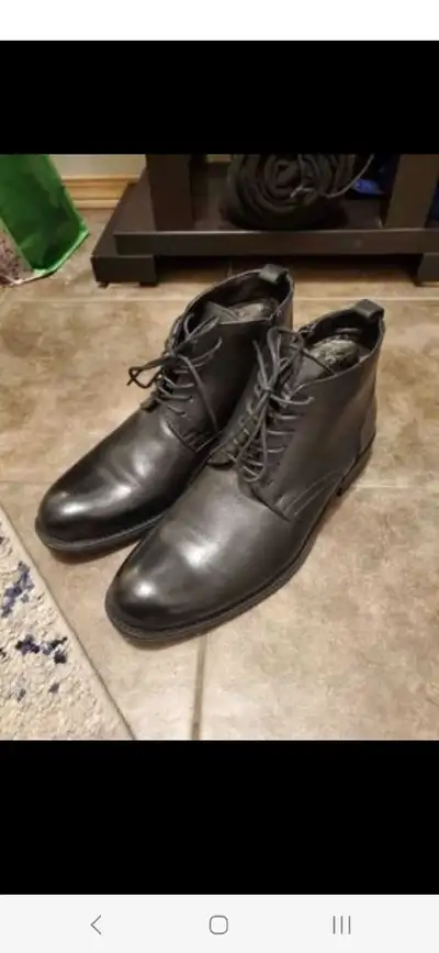 +++ Men's Leather Winter Boots size 7.5 US - New +++, View more