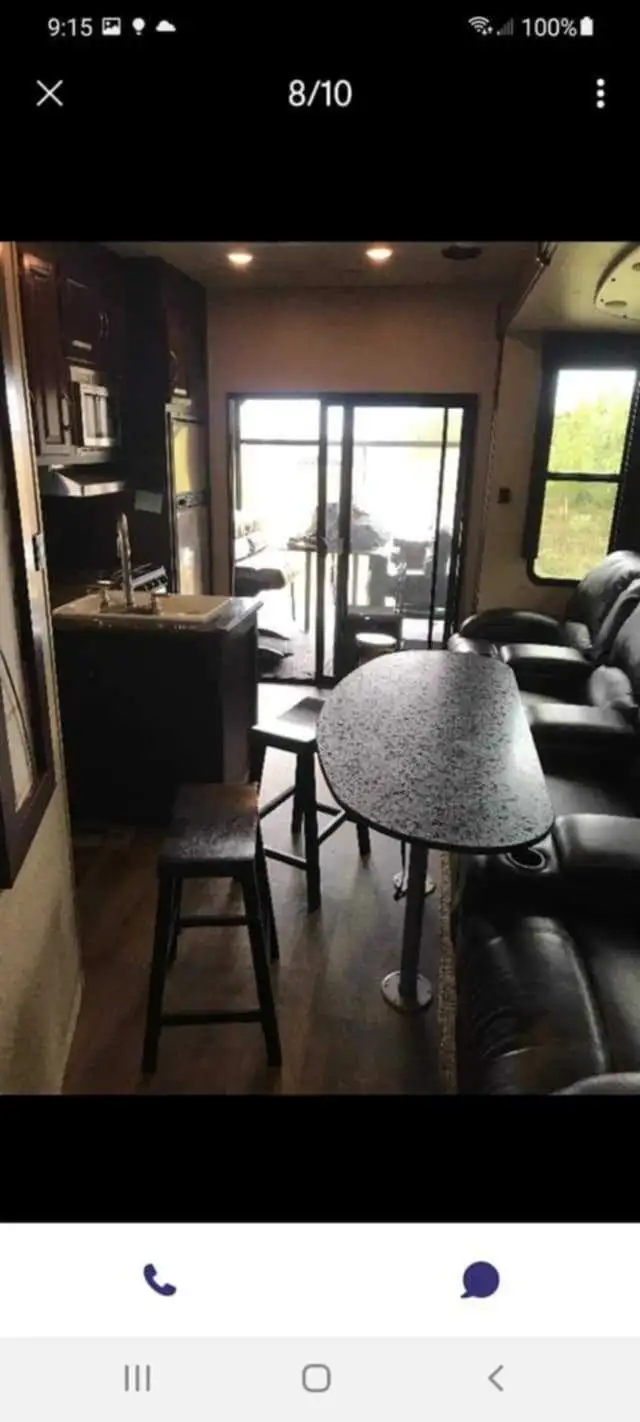 2014 37 Ft Heartland 290 SS Torque TOY HAULER in Travel Trailers & Campers in Cape Breton - Image 4