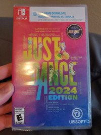 Brand new sealed Just dance 2024 edition. Nintendo switch