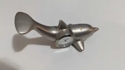 Classic Collection Dolphin Desk Clock, View more