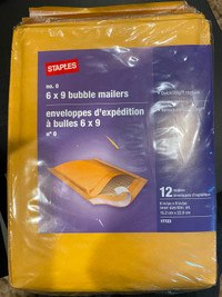 Office Supplies - New file folders, padded envelopes