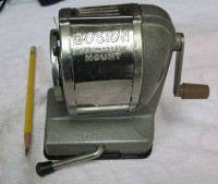 Vintage Boston Pencil Sharpener