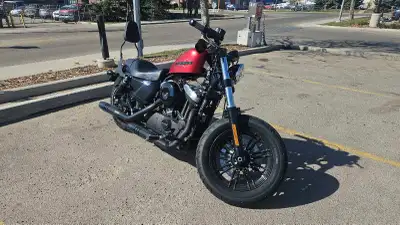 2019 Harley Davidson 48 SPORTSTER 1200X 1200cc 9,000Km Forward Controls 5Spd Satin Red stock 1st own...