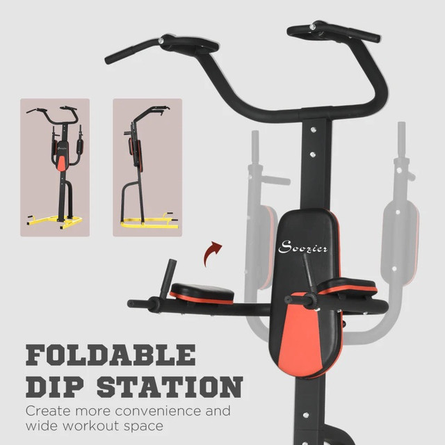 Pull Up Stand with Dip Station and Push-up Stand in Exercise Equipment in Markham / York Region - Image 3