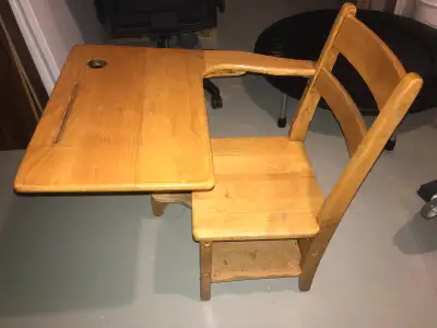 Vintage School Desk, View more