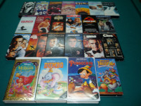 VHS Collection - Disney, James Bond, Sports + more ! Full List !