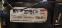 Wisconsin 4-Cylinder Single Speed Geared Output Engine
