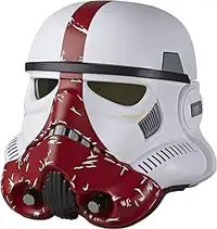 Star Wars The Black Series Incinerator Trooper Helmet USED