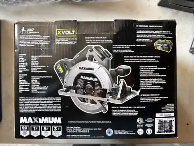 Maximum Brushless Circular Saw Kit $200, View more