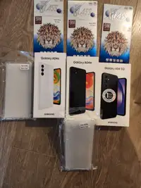 Samsung brand new phones available 