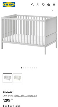 IKEA Crib (white)