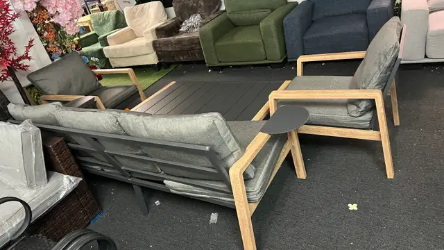 Extra $100 off 4pc Outdoor Patio Furniture Set - 80" 3-Seat Sofa in Patio & Garden Furniture in Markham / York Region - Image 3