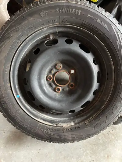 The set of Toyo GSi=6 205/60R16 (for the Mazda 3) have a lot of tread on them as the vehicle sat in...