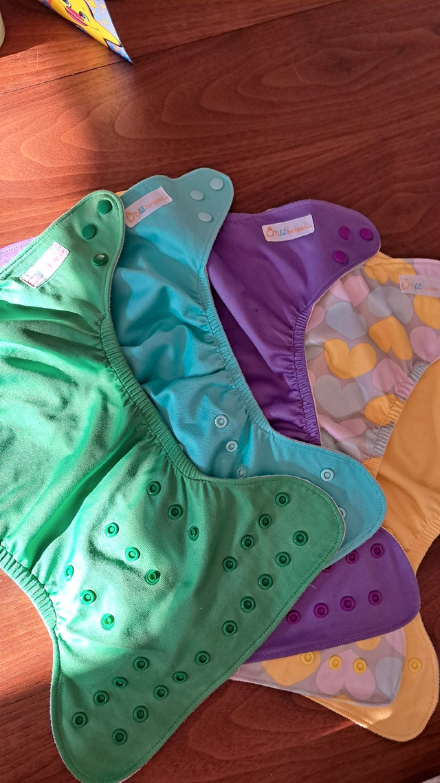 Lot of Lil Helper cloth diaper covers in Bathing & Changing in City of Toronto - Image 2
