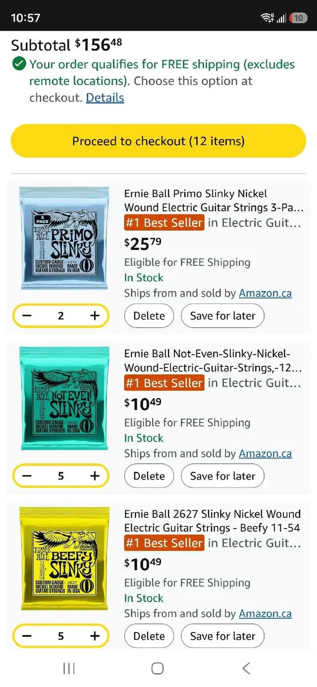 Ernie Ball Guitar Strings505386682214010884
