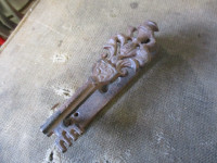 1980s CAST METAL SKELETON KEY DOOR KNOCKER $15.00 CABIN DECOR