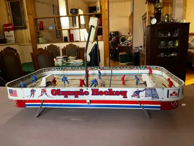 Vintage Olympic Hockey Game, View more