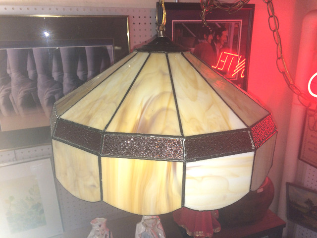 ★ Vintage Swag Slag Ceiling Lamp @ Forks Antique Mall ★ in Indoor Lighting & Fans in Winnipeg - Image 2
