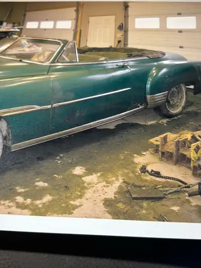 1951 chev convert. Project car. Running chassis. Steering and brakes done.new radiator. All books fo...