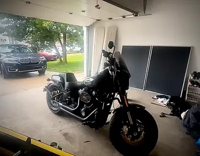 Behold, mortals! What we have here is not just a motorcycle; it's a 2021 Harley-Davidson FXFBS Fat B...