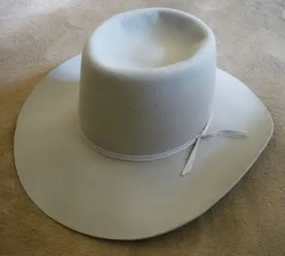 Biltmore cowboy hat, made in Canada, in excellent condition. Purchased in the 70s and worn just a fe...