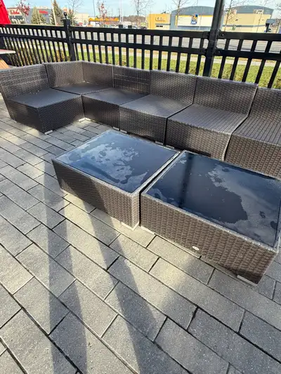 2 patio sets available NO cushions* $300 OBO