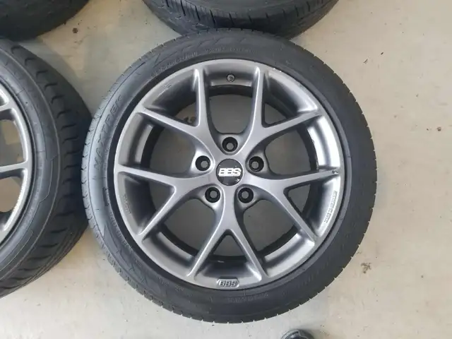 real 17” BBS rims with new all season tires $obo in Tires & Rims in Hamilton - Image 5