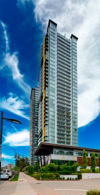 Metrotown 2bed+2 bath+1parking with AC for rent